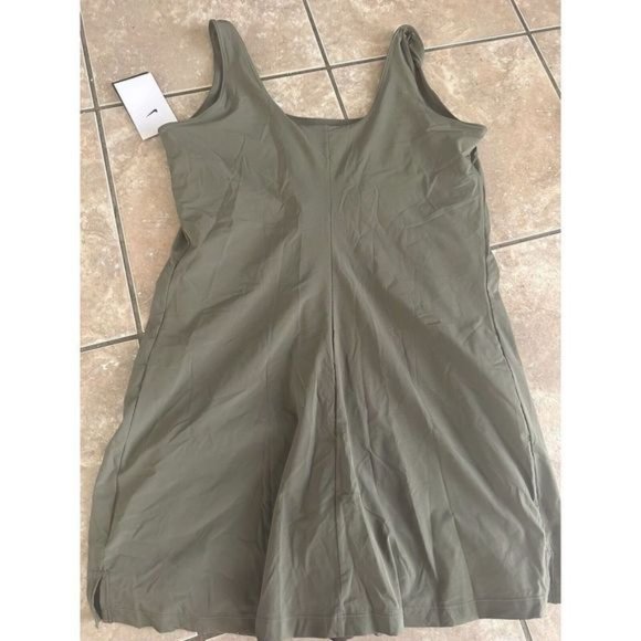 NWT Nike L Training Skort Dress Olive Green Slim Fit $90 - Picture 8 of 8